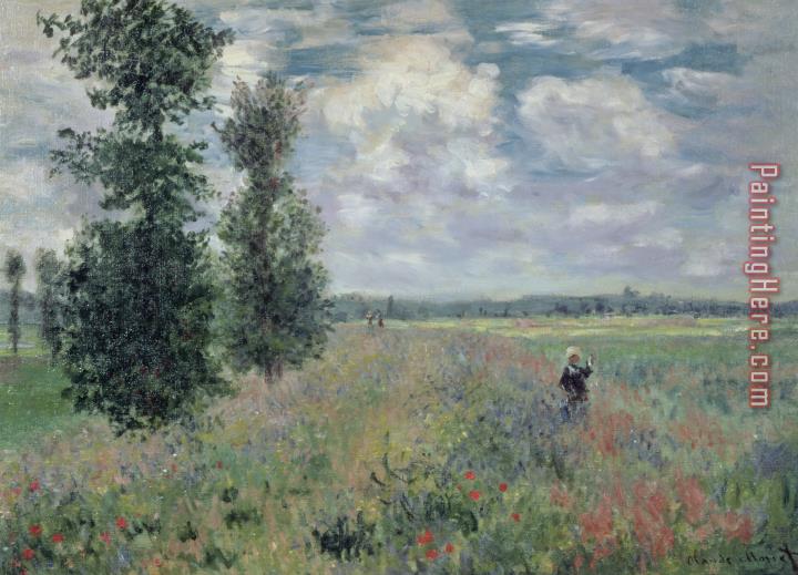 Claude Monet The Poppy Field
